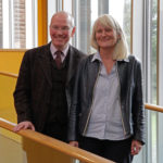 Professor David Clark and Professor Helle Tim (L-R)